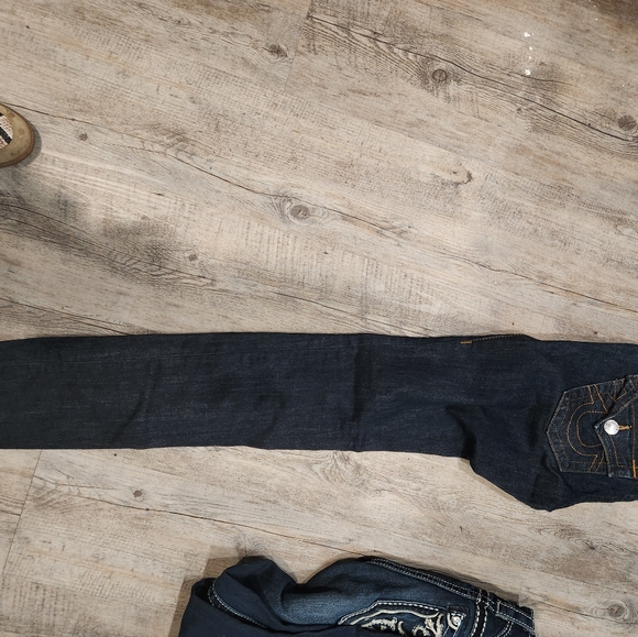 True Religion Jeans size 27w 29 L BNWOT Skinny fit - Picture 2 of 4